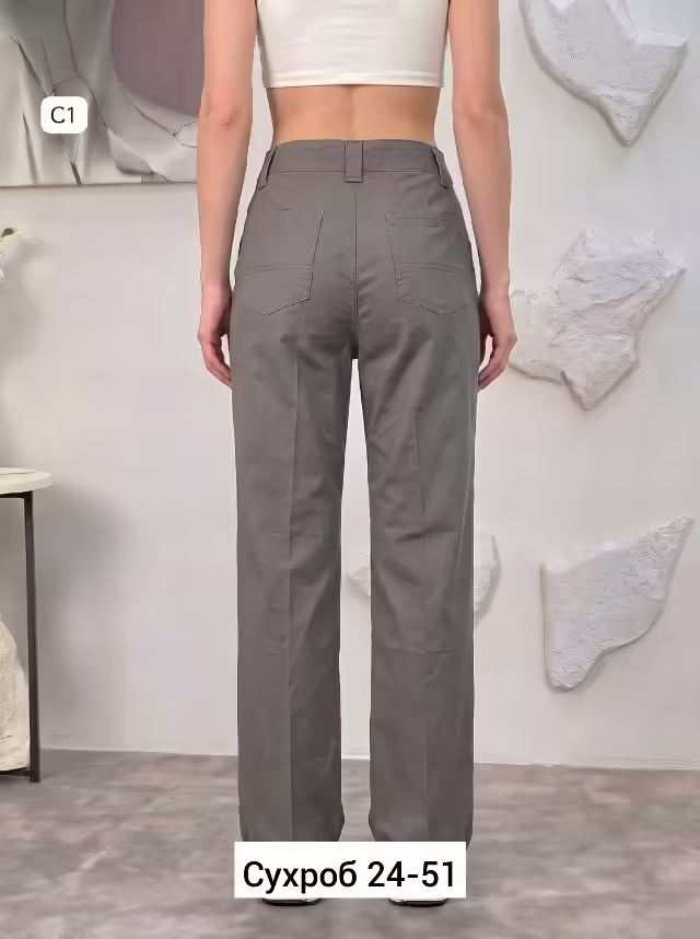 Льняные женские штаны