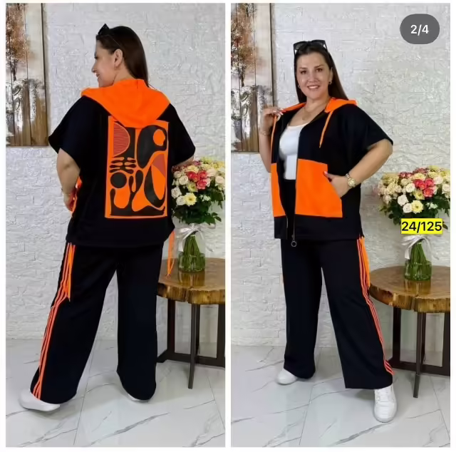 Стильные женские костюмы двойки. фото 2