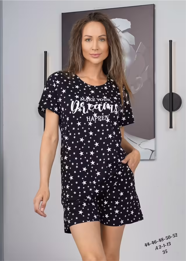 Женские пижамы с шортами
