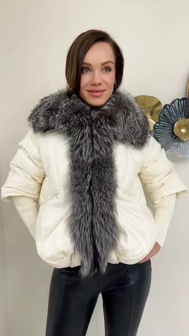 Зимние женские пуховики