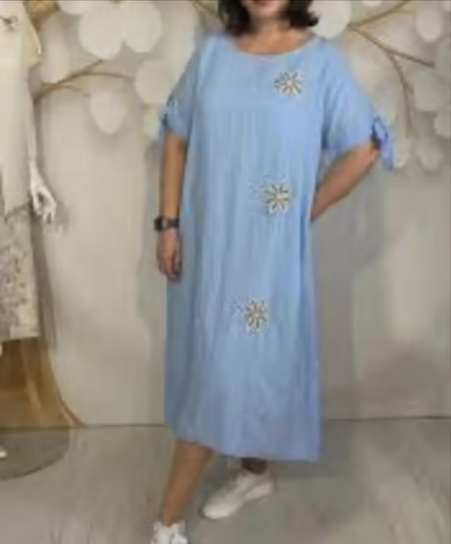 Льняные женские платья