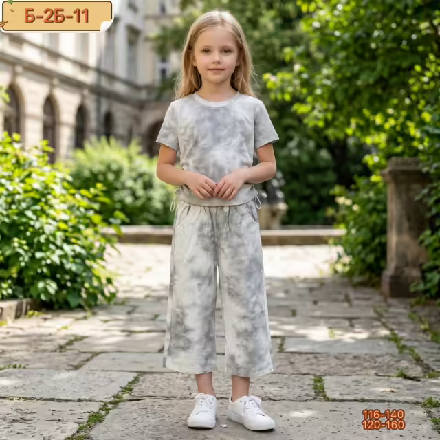 Хлопковые детские костюмы