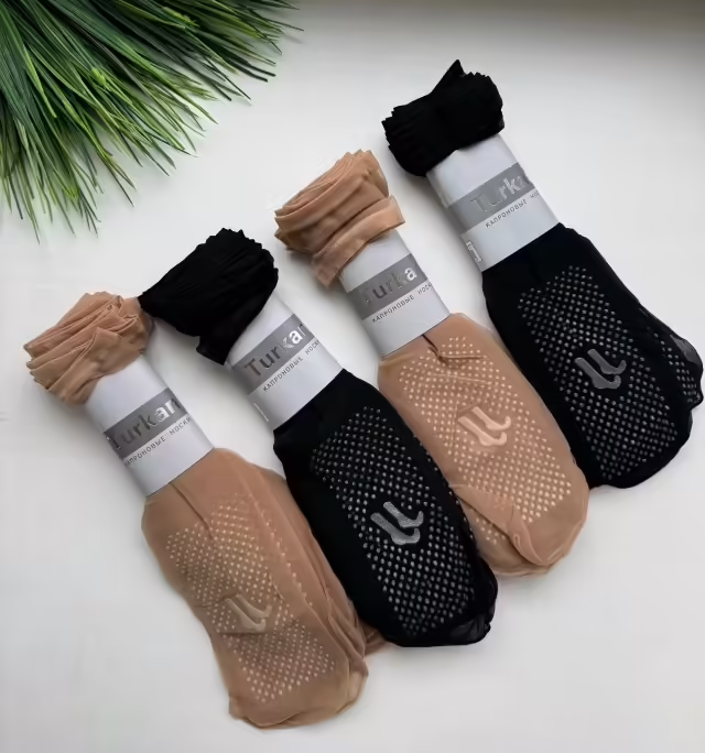 Капроновые женские носки turkan
