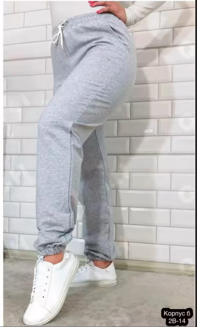 Хлопковые женские брюки