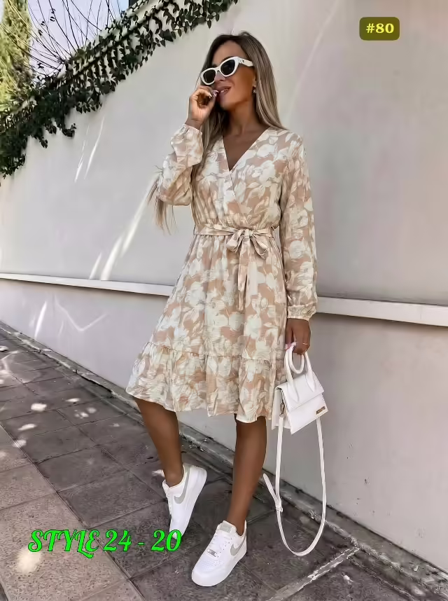 Хлопковые стильные женские платья