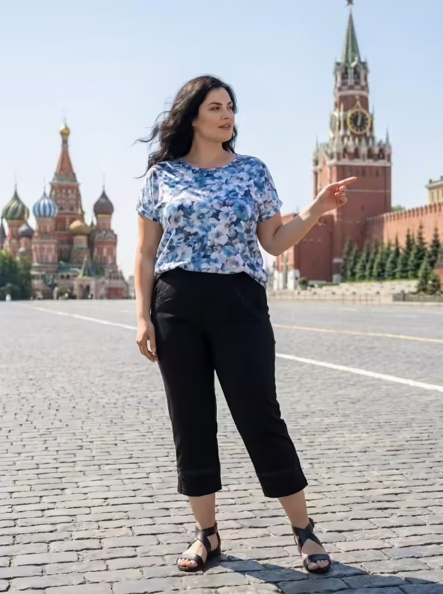 Хлопковые женские штаны