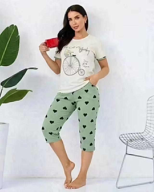 Хлопковые женские костюмы двойки