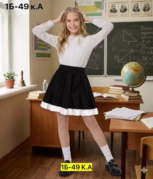 Хлопковые детские юбки
