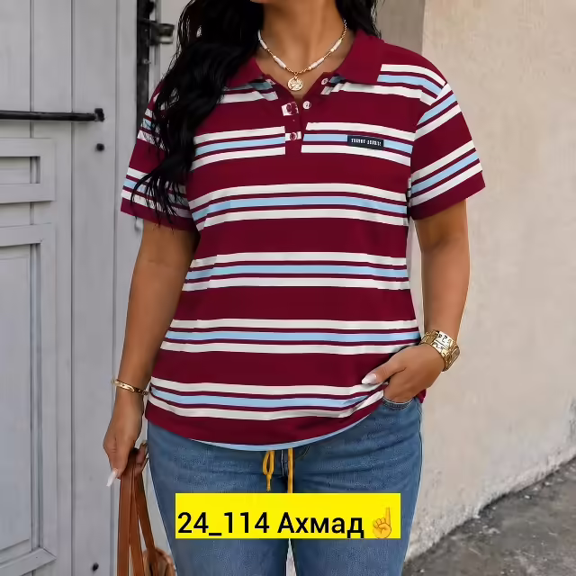 Вязаные женские футболки. фото 3