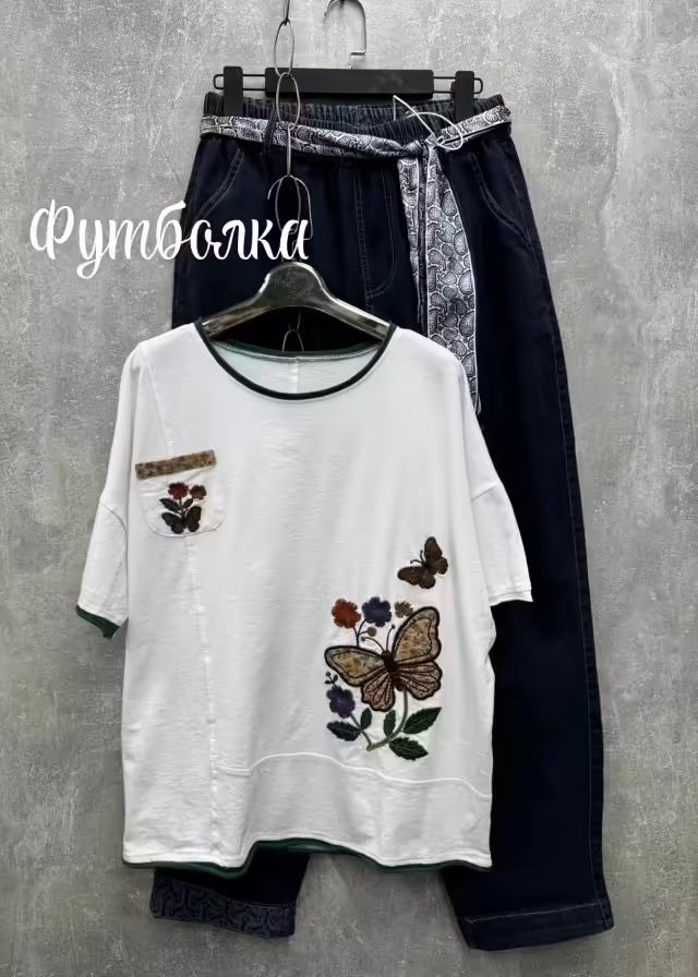 Хлопковые женские футболки. фото 2