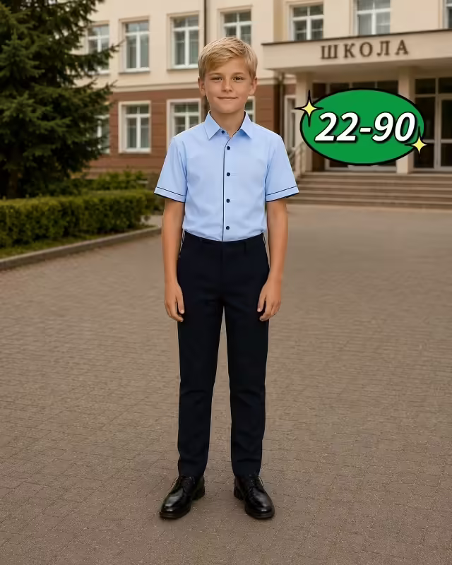 Хлопковые детские рубашки