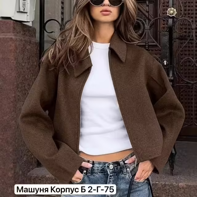 Осенние стильные женские бомберы. фото 2