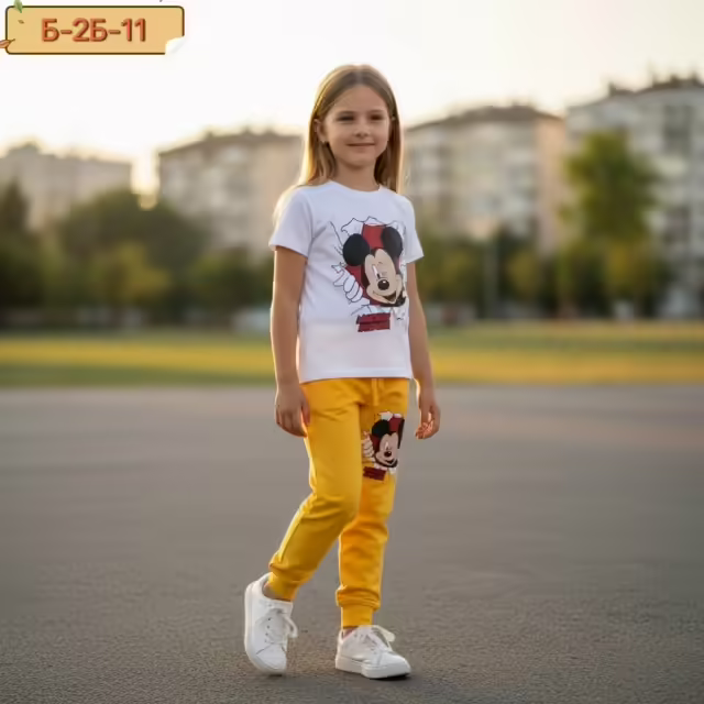 Хлопковые детские костюмы. фото 3