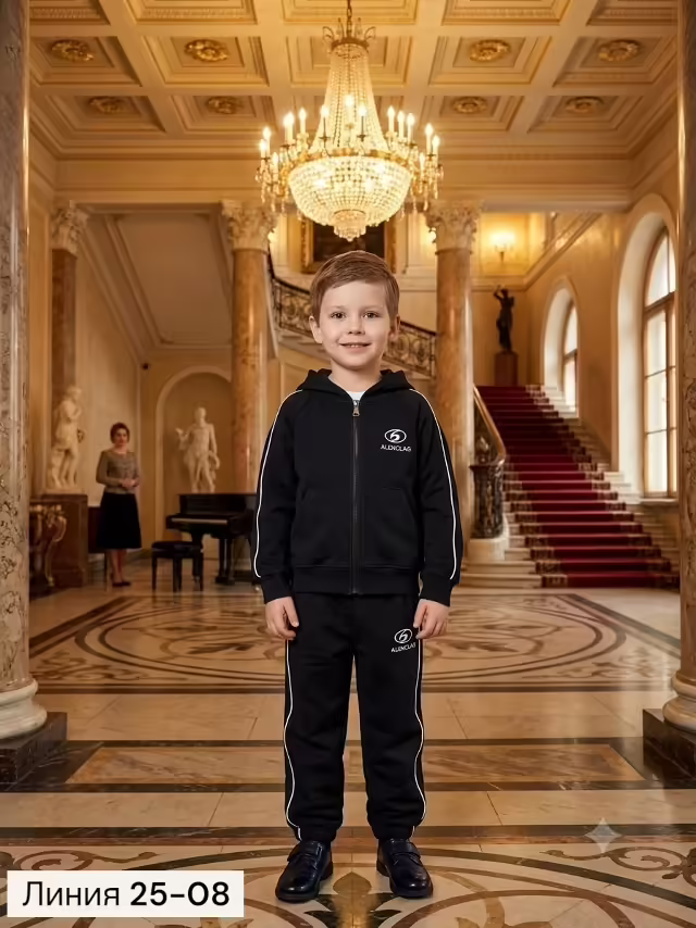 Хлопковые спортивные детские костюмы