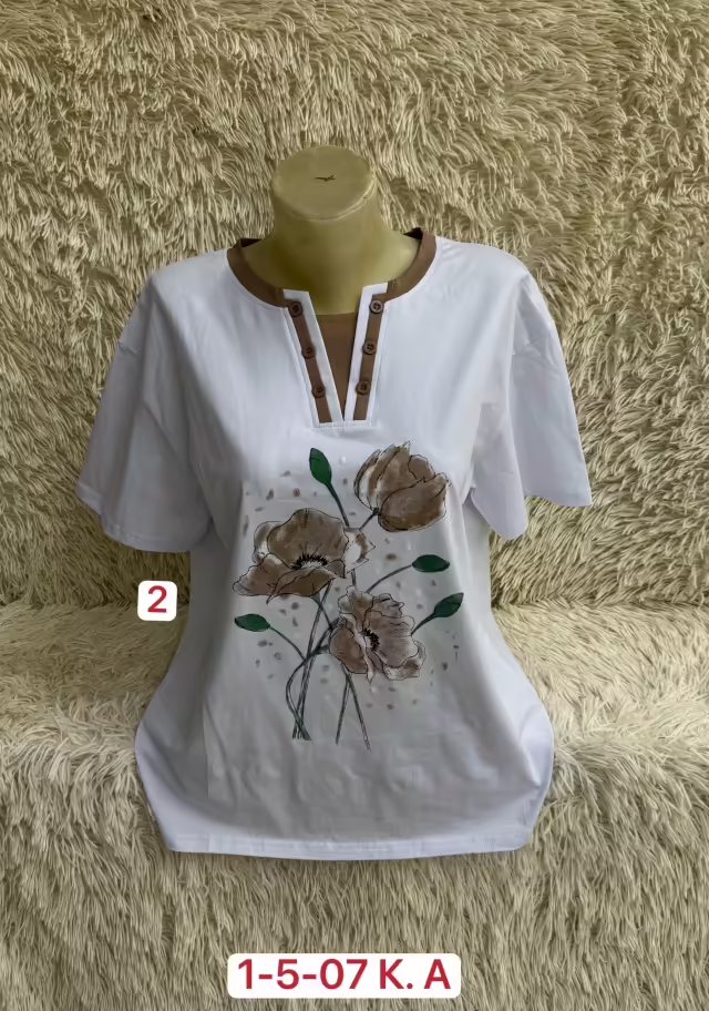 Хлопковые женские футболки. фото 3