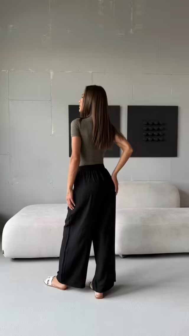 Хлопковые женские штаны