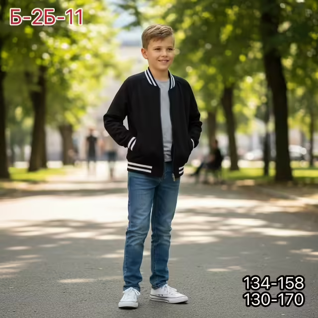 Хлопковые детские бомберы