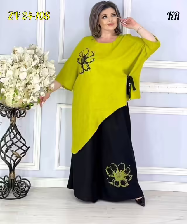 Летние идеальные свободные женские костюмы
