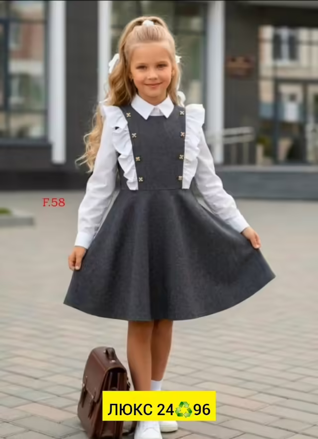 Хлопковые детские сарафаны. фото 2