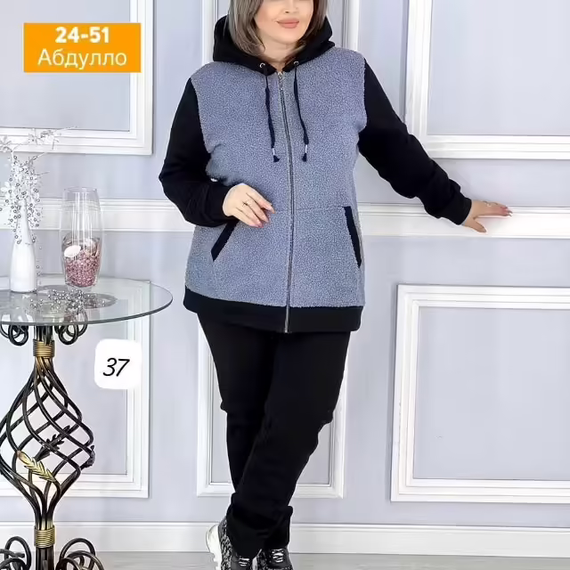 Мягкие женские костюмы на флисе. фото 3