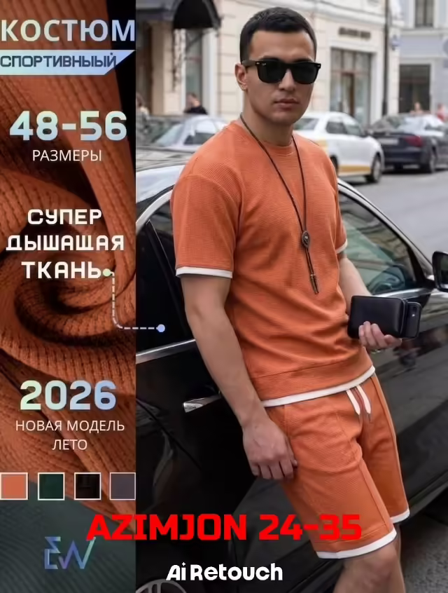 Спортивные стильные мужские костюмы. фото 3