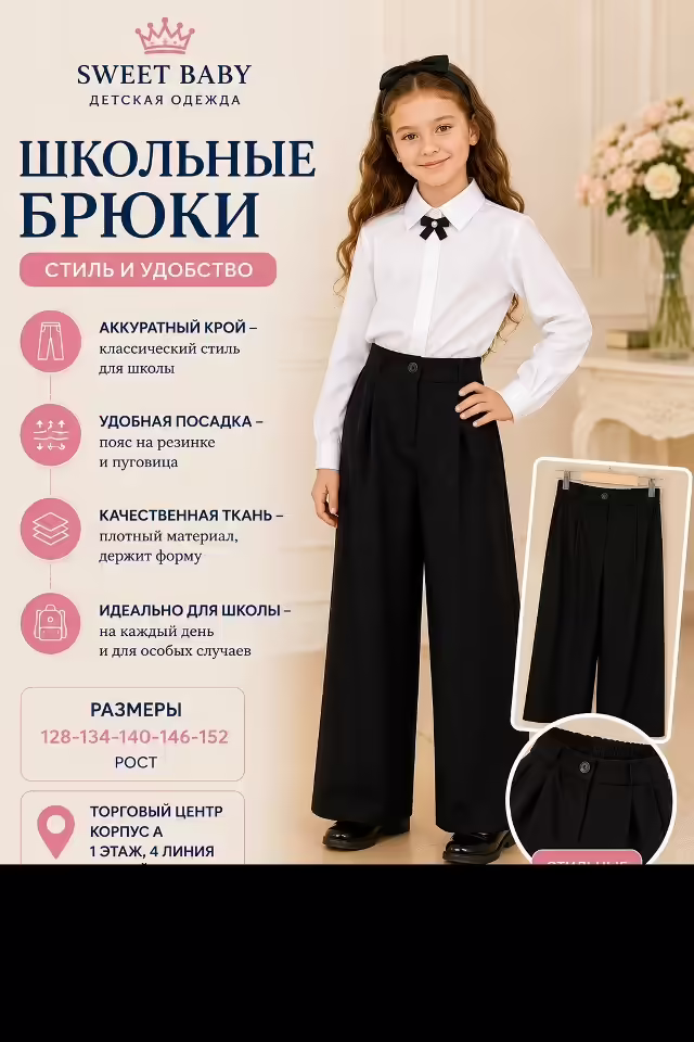 Детские брюки