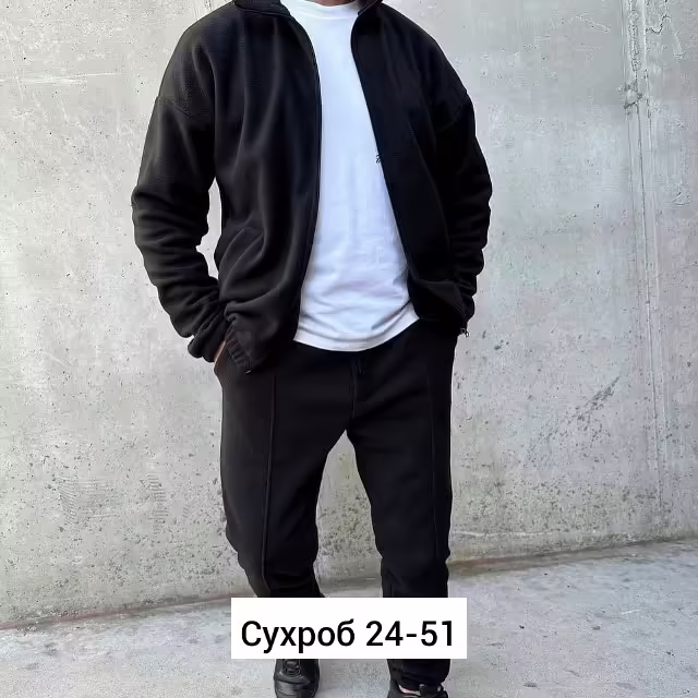 Двусторонние мужские костюмы на флисе