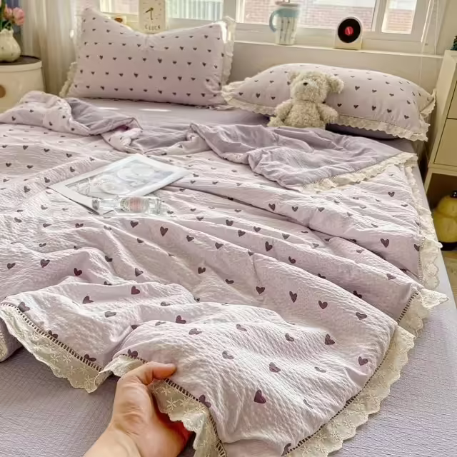 Постельное бельё с готовым одеялом