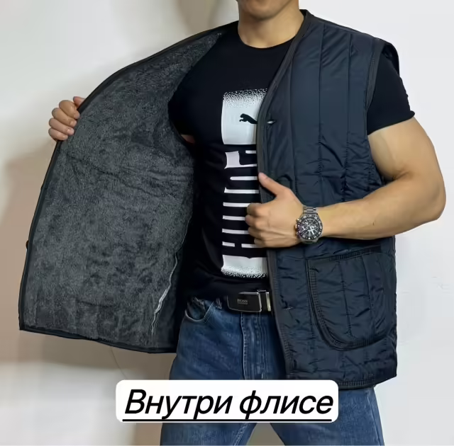 Мужские толстовки на флисе. фото 2