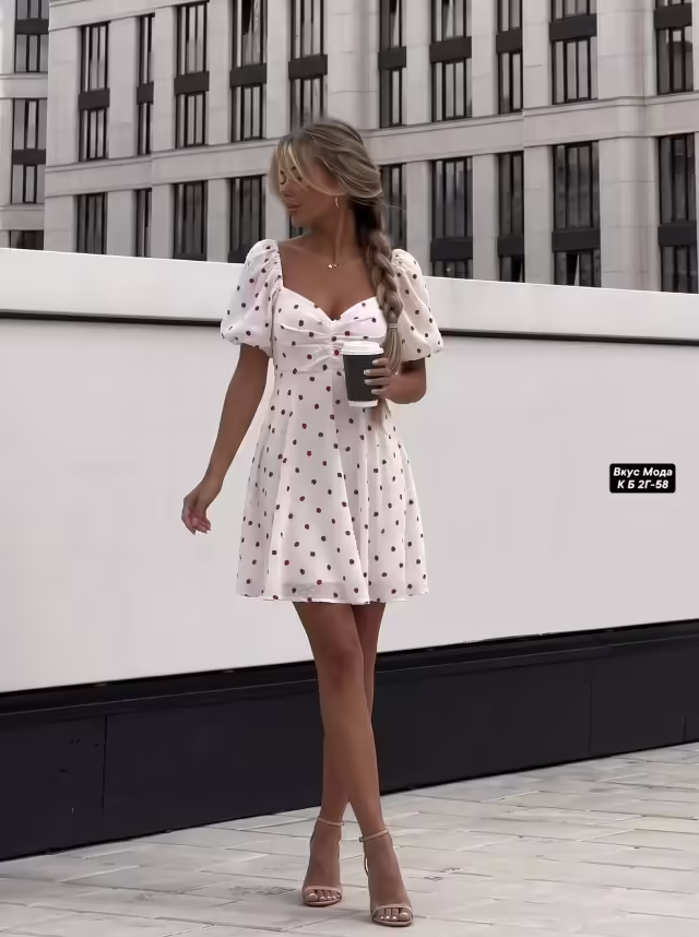 Воздушные нежнейшие женские платья с принтом