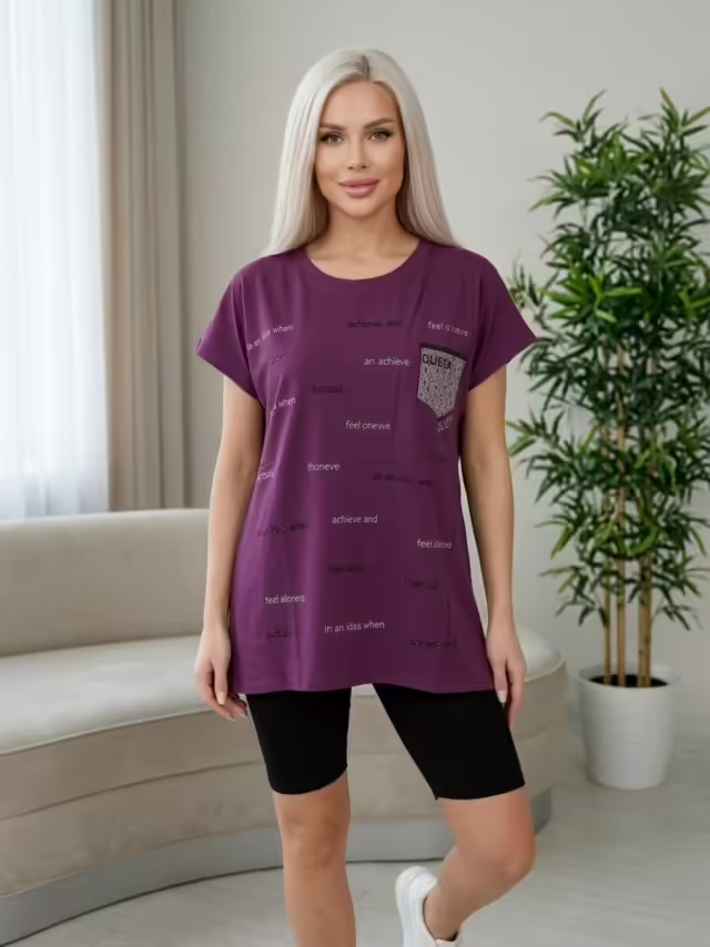 Хлопковые женские футболки