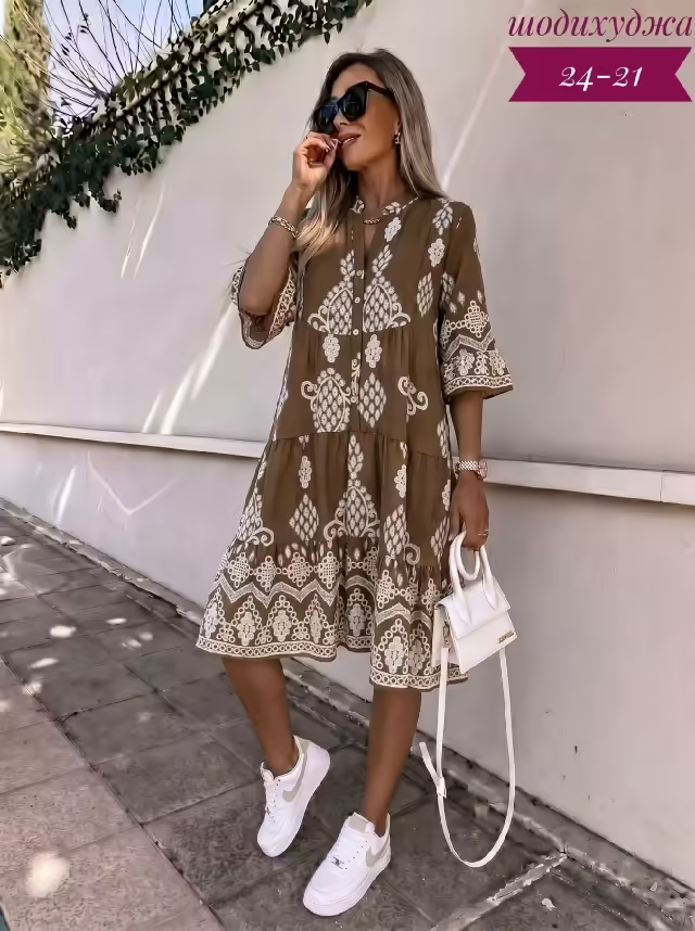 Хлопковые женские платья