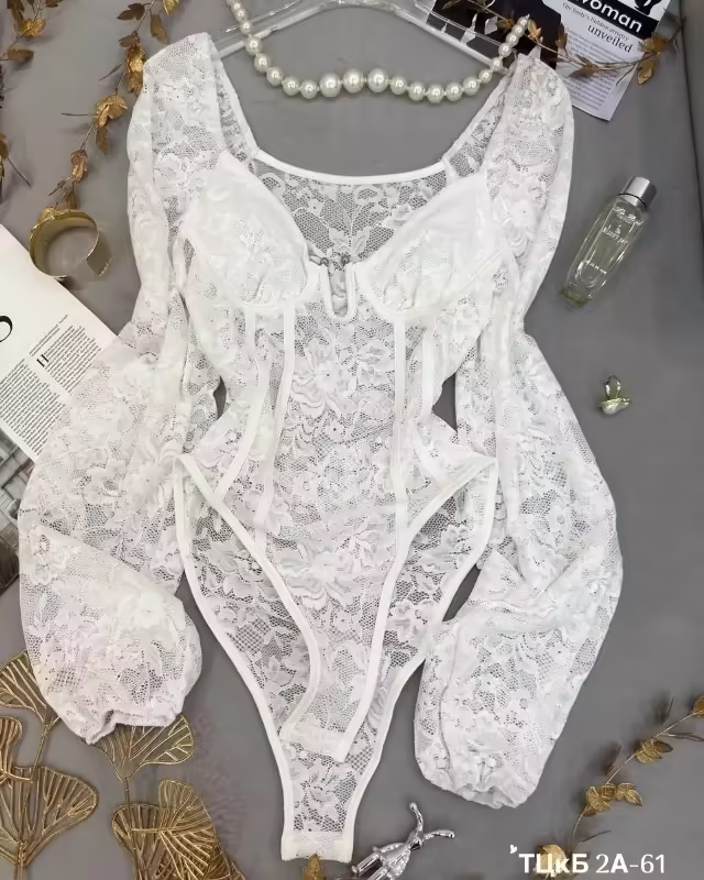 Кружевные женские боди