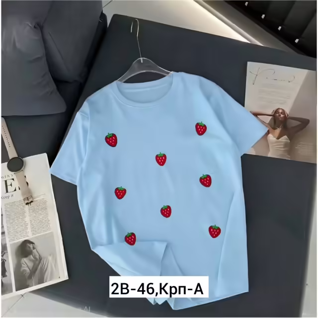 Хлопковые женские футболки. фото 3