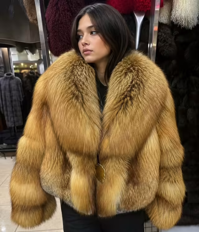Натуральные идеальные женские шубы с мехом микс
