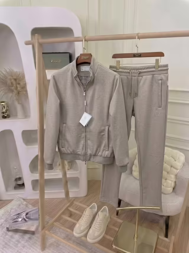 Хлопковые спортивные мужские костюмы