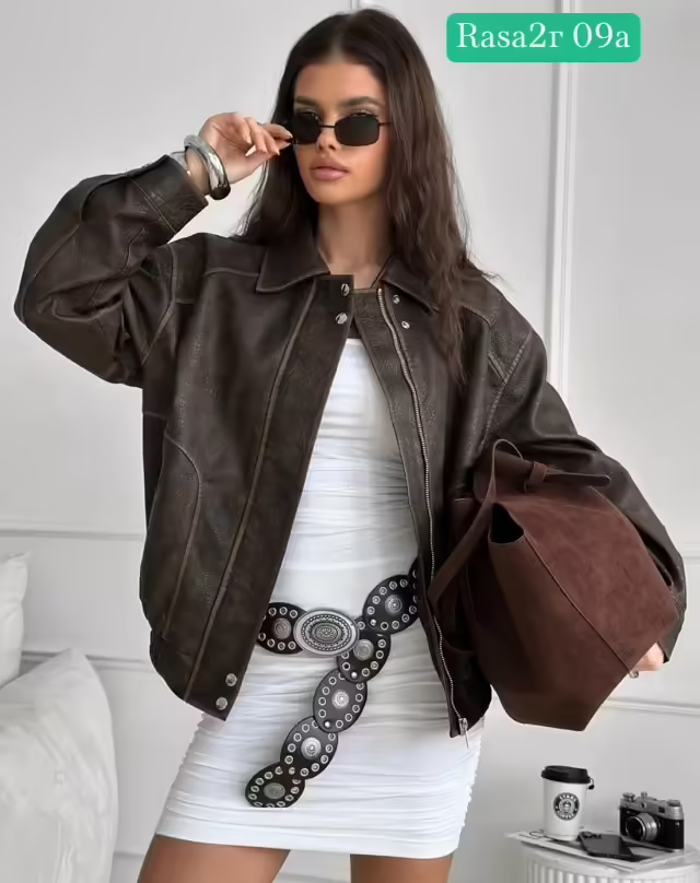 Стильные женские косухи