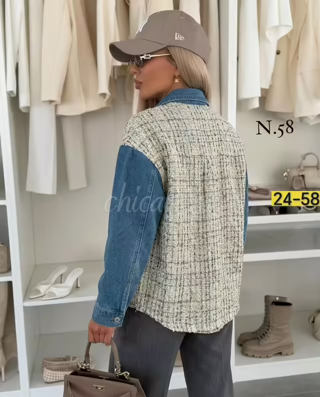 Джинсовые женские рубашки