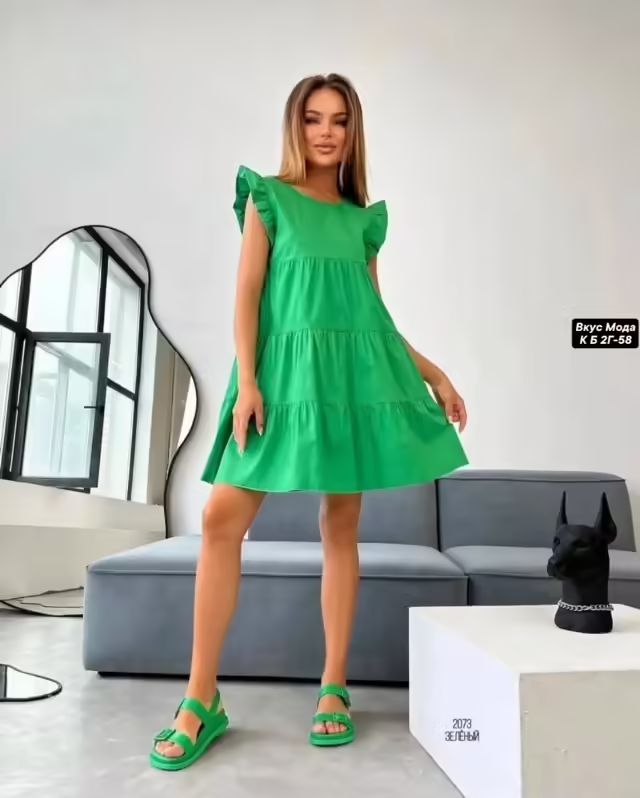 Воздушные модные женские платья