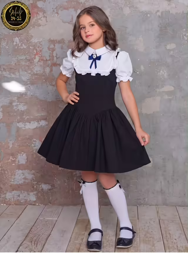 Школьные детские сарафаны