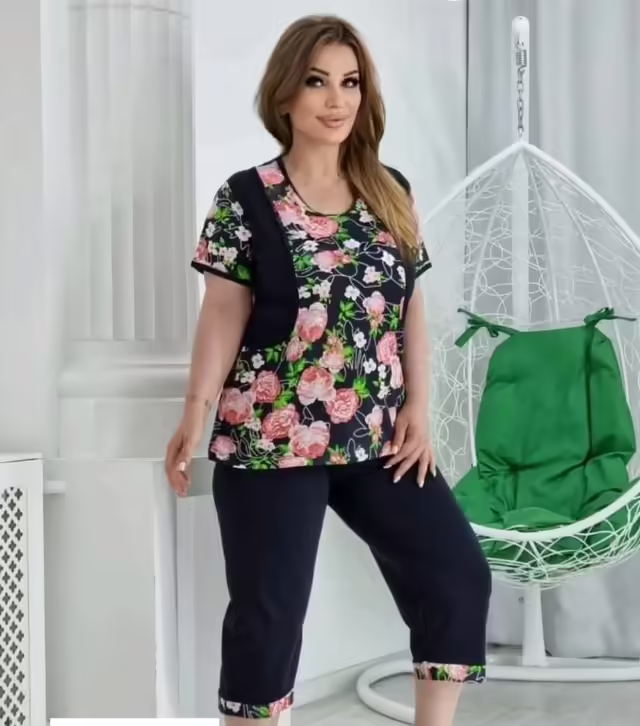 Хлопковые женские костюмы