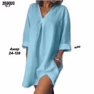 Льняные женские платья