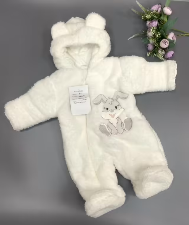 Хлопковые детские комбинезоны