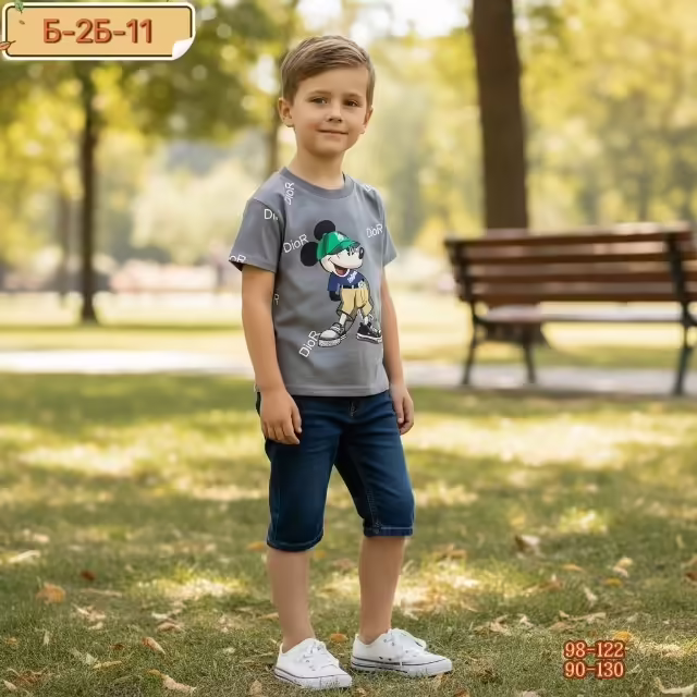 Хлопковые детские футболки