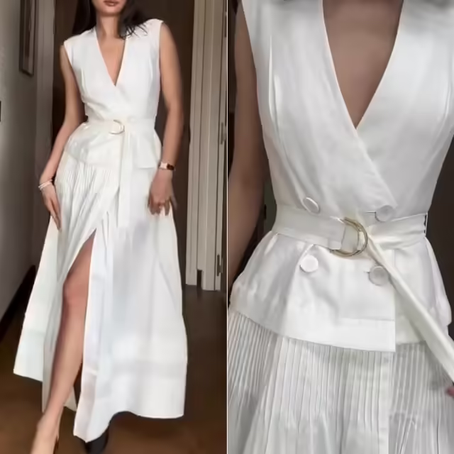 Лёгкие тёплые модные женские сарафаны