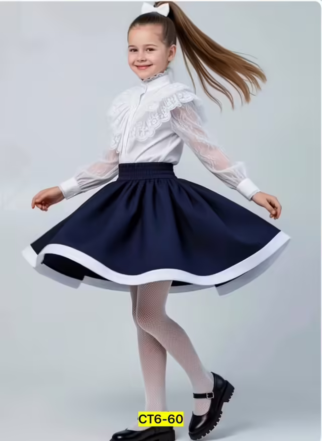 Хлопковые детские юбки. фото 2