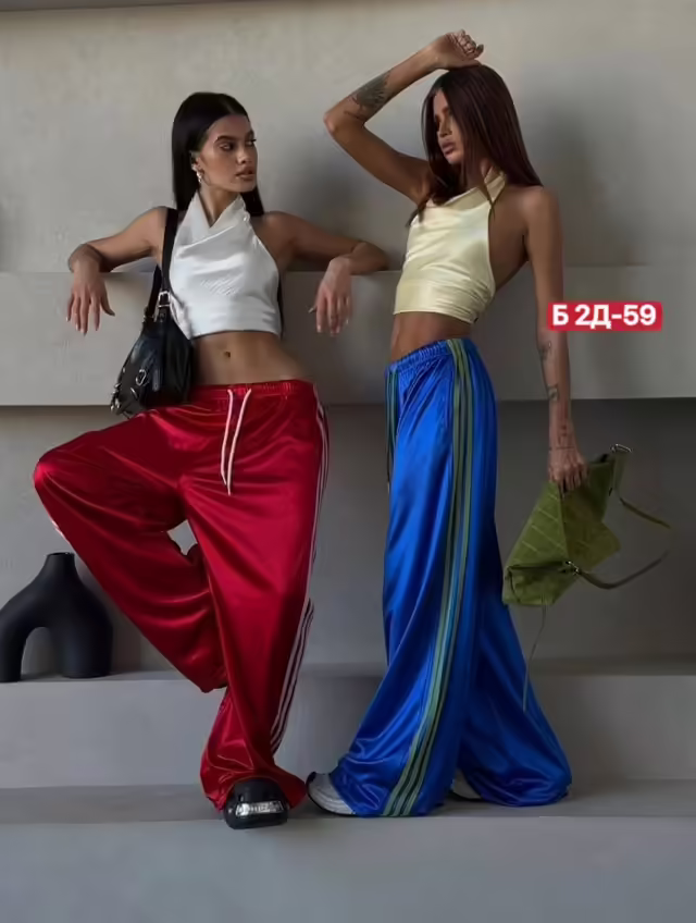 Хлопковые женские штаны