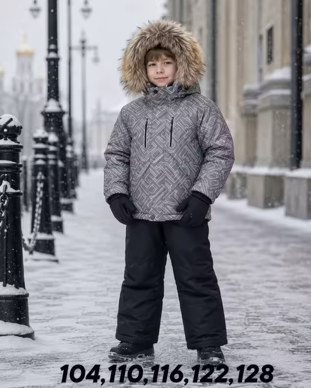 Мембранные зимние детские костюмы 2026