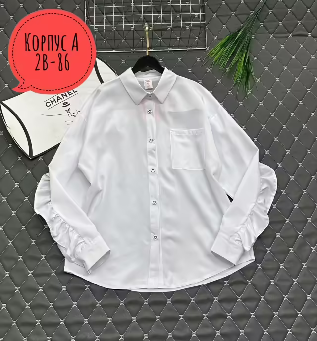 Школьные детские рубашки. фото 3