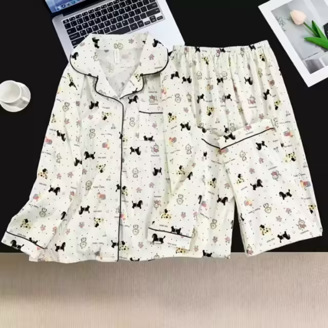 Хлопковые женские пижамы
